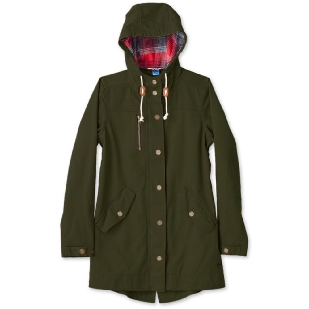 Kavu Sundowner Jacket women’s XS in tarmac green